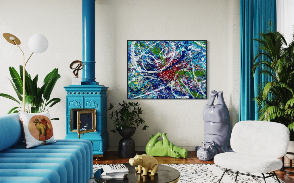Invest in Fine Art John Dowling: Captivating Abstract
